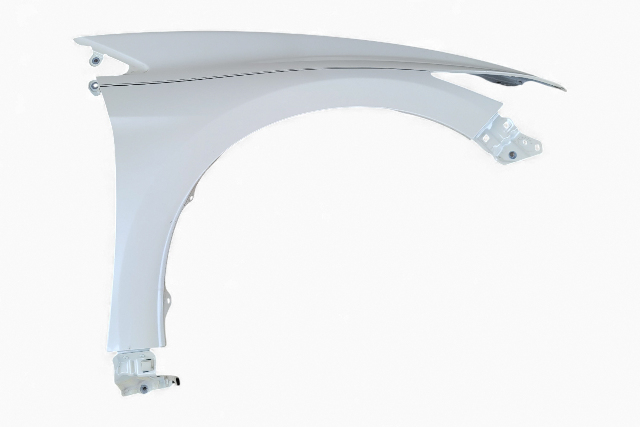 Honda CR-Z CRZ 11-16 Fender Front Right/Passenger Side, White Pearl, 60210-SZT-G90ZZ, E065, OEM, 2011, 2012, 2013, 2014, 2015, 2016