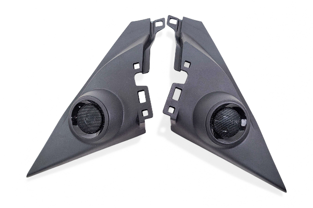 Honda Insight 19-22 Door Tweeter Audio Speaker Left/Right Set w/Cover 39120-TBA-A61, E066, OEM, 2019, 2020, 2021, 2022