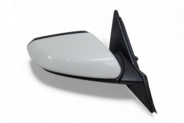 Honda Insight 21-22 Side View Mirror Right/Passenger Platinum White, 76208-TXM-A61ZA, E066, OEM, 2021, 2022