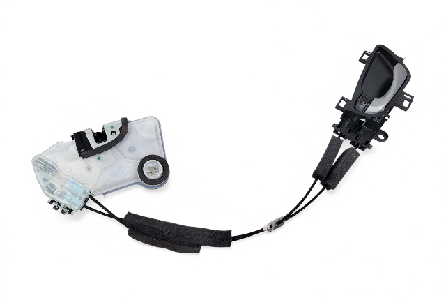 Honda Insight 19-22 Front Left Door Latch Actuator 72150-TXM-A01, E066, OEM, 2019, 2020, 2021, 2022