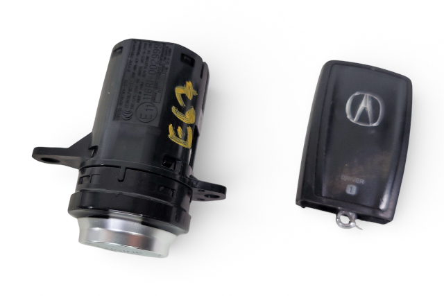 Acura ILX 19-22 Engine Start Stop Ignition Switch Button, W/Fob, 35881-TX6-A12, E067, OEM, 2019, 2020, 2021, 2022