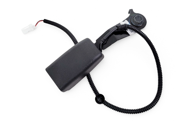 Acura ILX 16-22 Seat Belt Buckle, Front Right/Passenger Side Black 04813-TX6-A40ZC, E067, OEM, 2016, 2017, 2018, 2019, 2020, 2021, 2022