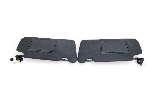 Acura ILX 16-21 Sunvisor Shade Sun Visor Left/Right Black 83280-TV9-A83ZC, E067, OEM, 2016, 2017, 2018, 2019, 2020, 2021