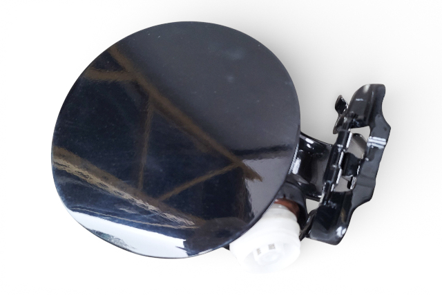 Acura ILX 16-22  Fuel Filler Gas Lid Door Black, 63910-T3R-A00ZZ, E067, OEM, 2016, 2017, 2018, 2019, 2020, 2021, 2022