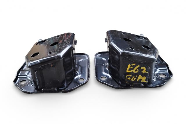 Acura ILX 16-22 Rear Bumper Reinforcement Bracket Right/Left Set 71535-TX6-A50, E067, OEM, 2016, 2017, 2018, 2019, 2020, 2021, 2022