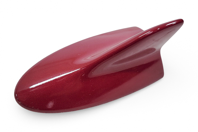 Lexus ES300h 13-15 Roof Antenna w/Satellite Radio Obsidian Red, 86760-33090-D0, E068, OEM, 2013, 2014, 2015