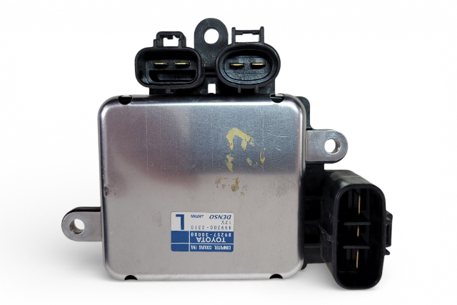 Lexus ES300h 13-18 Cooling Fan Computer Control Module 89257-30080, E068, OEM, 2013, 2014, 2015, 2016, 2017, 2018
