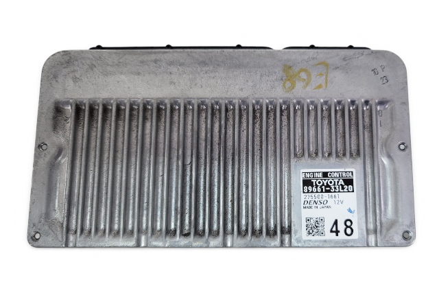 Lexus ES300h 13-15 ECU Engine Control Unit, Module Computer, 89661-33L20, E068, OEM, 2013, 2014, 2015