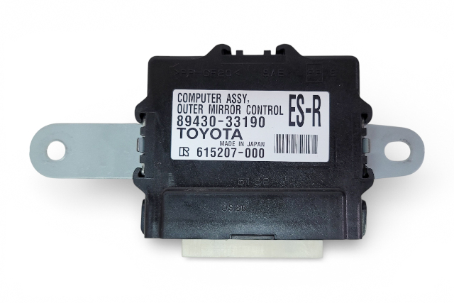 Lexus ES300h 13-14 Outer Mirror Control Computer Unit 89430-33190, E068, OEM, 2013, 2014