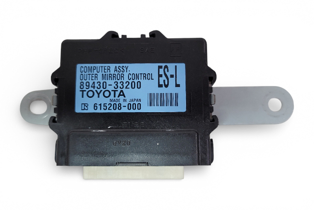Lexus ES300h 13-14 Outer Mirror Control Computer Unit 89430-33200, E068, OEM, 2013, 2014