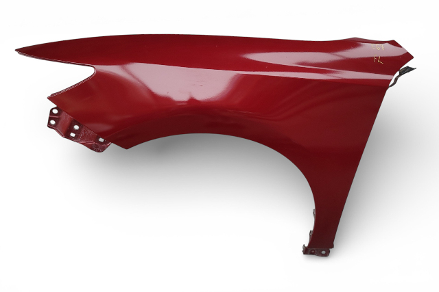 Lexus ES300h 13-18 Fender Front Left/Driver Red, 53812-33230, E068, OEM, 2013, 2014, 2015, 2016, 2017, 2018