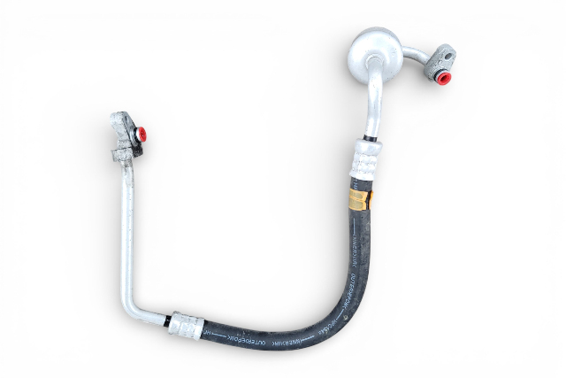 Lexus ES300h 13-18 A/C Air Conditioner Cooler Refrigerant Discharge Pipe Hose 88711-33280, E068, OEM, 2013, 2014, 2015, 2016, 2017, 2018