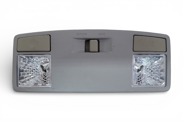Mazda 3 Speed MazdaSpeed 04-09 Interior Dome Lamp Center  Overhead Light Grey, GJ6R-69-970B-30, E069, OEM, 2004, 2005, 2006, 2007, 2008, 2009