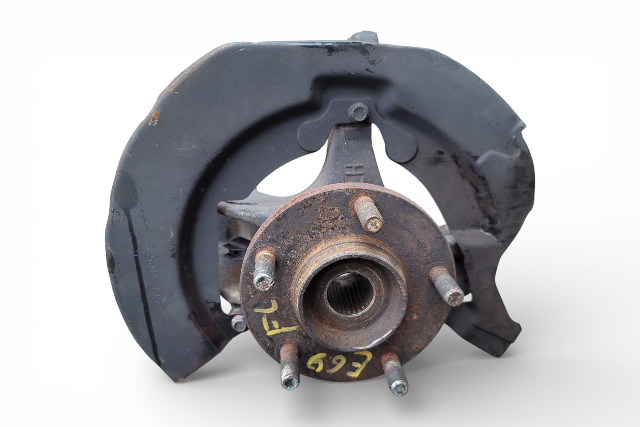 Mazda 3 MazdaSpeed 07-09 Knuckle Spindle Front Left/Driver BR5S-33-031A, E069, OEM, 2007, 2008, 2009