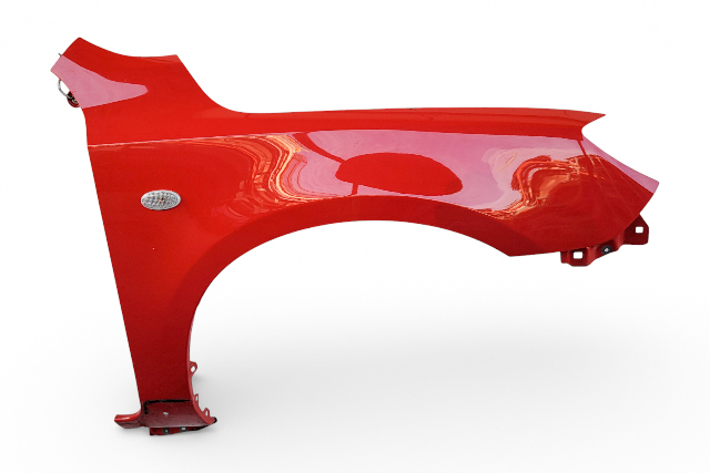 Mazda 3 Speed MazdaSpeed 07-09 Front Right/Passenger Side Fender Red, BAYR-52-11Y, E069, OEM, 2007, 2008, 2009