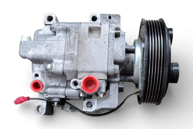 Mazda 3 MazdaSpeed 08-09 A/C Air Conditioner Compressor & Pulley GP9A-61-K00B, E069, OEM, 2008, 2009