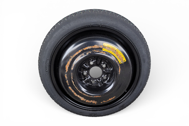 Mazda 3 MazdaSpeed 06-13 Spare Tire Bridgestone T125/70D17, 9965-08-4070, E069, OEM, 2006, 2007, 2008, 2009, 2010, 2011, 2012, 2013