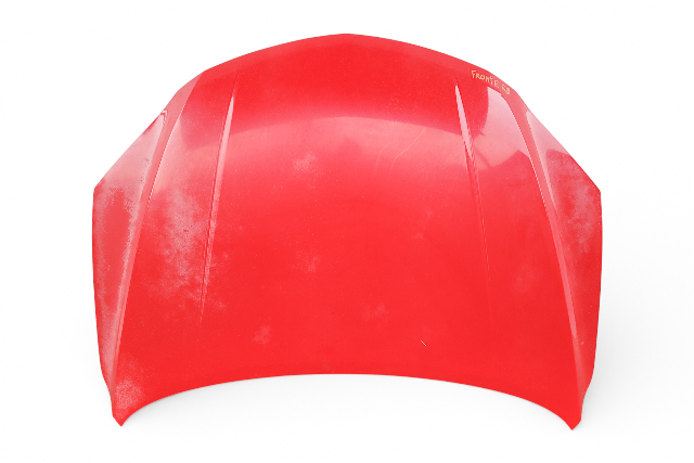 Mazda 3 Speed MazdaSpeed 07-09 Engine Hood Panel Bonnet Cover Red, BRYG-52-31XC, E069, OEM, 2007, 2008, 2009