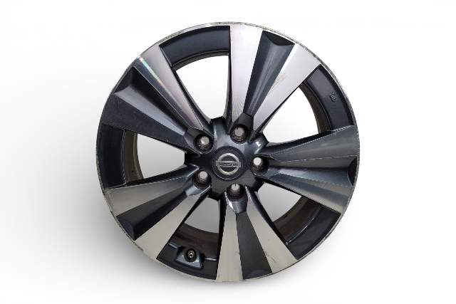 Nissan Leaf 13-17 Alloy Disc Wheel 5 Spoke Rim 17X6.5, #2, 40300-3NF3E, E070, OEM, 2013, 2014, 2015, 2016, 2017