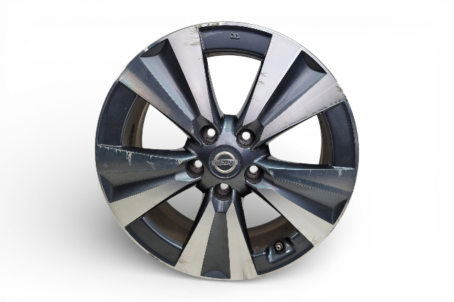 Nissan Leaf 13-17 Alloy Disc Wheel 5 Spoke Rim 17X6.5, #4, 40300-3NF3E, E070, OEM, 2013, 2014, 2015, 2016, 2017