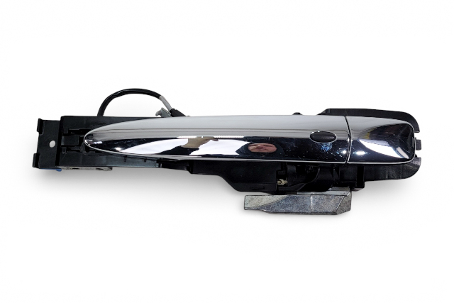 Nissan Leaf 15-24 Exterior Door Handle, Front Right/Passenger 80640-9RB0A, E070, OEM, 2015, 2016, 2017, 2018, 2019, 2020, 2021, 2022, 2023, 2024