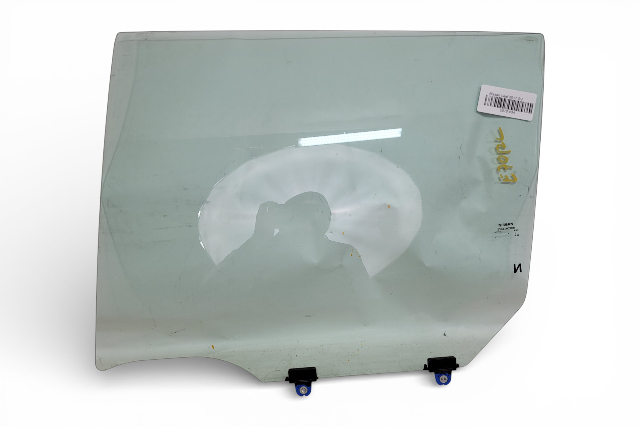 Nissan Leaf 13-24 Rear Door Glass Left/Driver 82301-3NF1A, E070, OEM, 2013, 2014, 2015, 2016, 2017, 2018, 2019, 2020, 2021, 2022, 2023, 2024