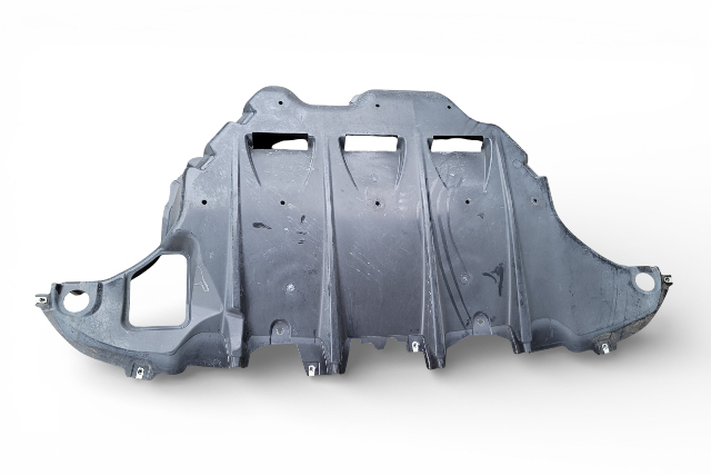 Nissan Leaf 13-22 Under Bumper Cover Rear Diffuser 748A2-3NF0A, E070, OEM, 2013, 2014, 2015, 2016, 2017, 2018, 2019, 2020, 2021, 2022