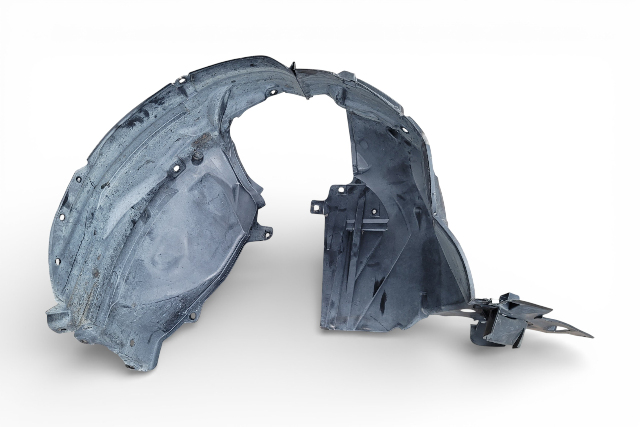 Nissan Leaf 13-17 Fender Liner Front Right/Passenger 63842-3NF0A, E070, OEM, 2013, 2014, 2015, 2016, 2017