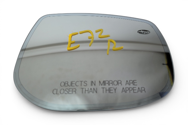 Subaru Crosstrek 18-23 Side View Mirror Right/Passenger W/o Cover, 91039-FL110, E072, OEM, 2018, 2019, 2020, 2021, 2022, 2023