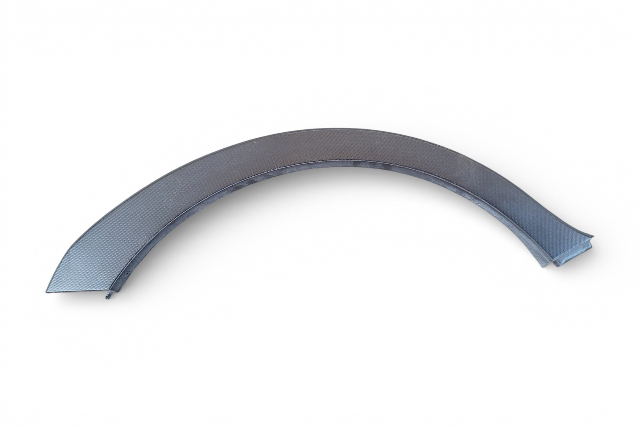 Subaru Crosstrek 18-23 Quarter Wheel Arch Flare/Molding Rear Right/Passenger, 91112FL140, E072, OEM, 2018, 2019, 2020, 2021, 2022, 2023