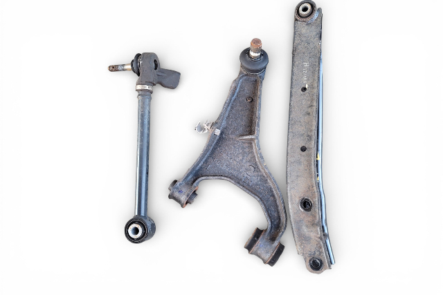 Subaru Crosstrek 18-25 Rear Upper/Lower Control Arm Set Left/Driver, E072, OEM, 20252SG011, 2018, 2019, 2020, 2021, 2022, 2023, 2024, 2025