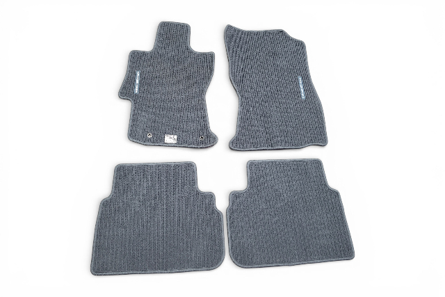 Subaru Crosstrek 18-23 Interior Carpet 4 Piece Floor Mat Set Black J501SFL020, E072, OEM, 2018, 2019, 2020, 2021, 2022, 2023
