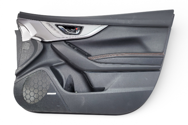 Subaru Crosstrek 18-23 Front Door Panel Trim Right/Passenger Gray, 94216FL140VI, E072, OEM, 2018, 2019, 2020, 2021, 2022, 2023