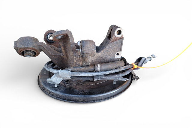 Subaru Crosstrek 18-23 Rear Left/Driver. Side Knuckle Spindle 28411FL070, E072, OEM, 2018, 2019, 2020, 2021, 2022, 2023