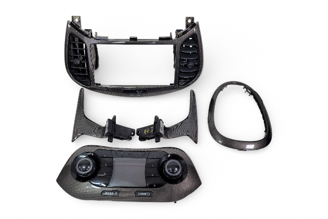 Nissan Juke Nismo 13-15 Climate Control Unit, Center Vent, Shifter Paddle, Set(4) 24845-3YW1B, E073, OEM, 2013, 2014, 2015