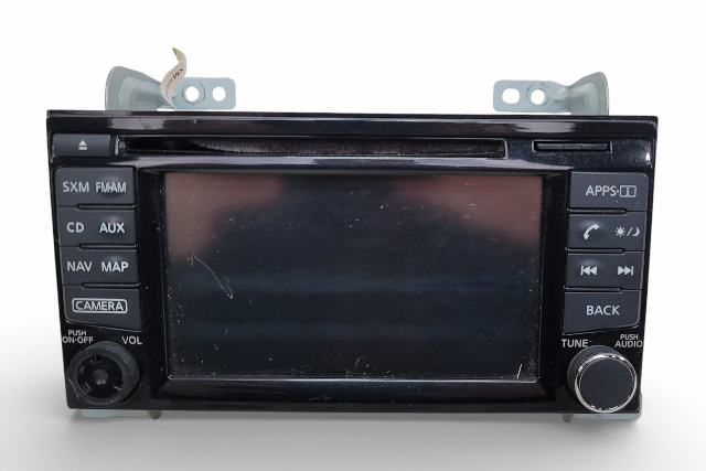 Nissan Juke 14-15 Navigation Dash Display Unit 25915-3YM0A, E073, OEM, 2014, 2015
