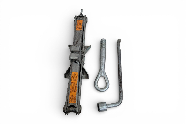 Nissan Juke 12-17 Spare Tire Tool Hardware W/ Tools 99550-1KA1A, E073, OEM, 2012, 2013, 2014, 2015, 2016, 2017