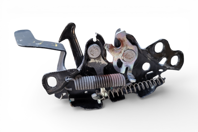 Nissan Juke 11-15 Hood Release Latch Lock Actuator 65601-1KA0C, E073, OEM, 2011, 2012, 2013, 2014, 2015