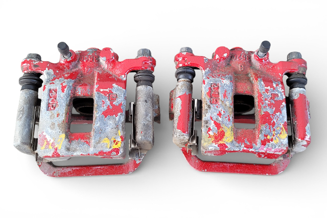 Nissan Juke 13-17 Rear Right/Left Brake Caliper Set, 44011-3YW0A, E073, OEM, 2013, 2014, 2015, 2016, 2017