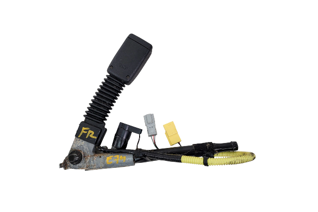 Honda Element 03-06 Front Seat Belt Buckle, Right/Passenger Black 04813-SCV-A02ZA, E074, OEM, 2003, 2004, 2005, 2006