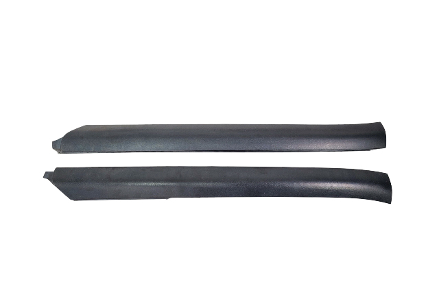 Honda Element 03-11 Front Pillar Cover Trim Garnish Exterior Right/Left Set, E074, OEM, 2003, 2004, 2005, 2006, 2007, 2008, 2009, 2010, 2011