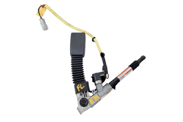 Honda Element 03-06 Front Seat Belt Buckle, Left/Driver Black 04816-SCV-A02ZA, E074, OEM, 2003, 2004, 2005, 2006