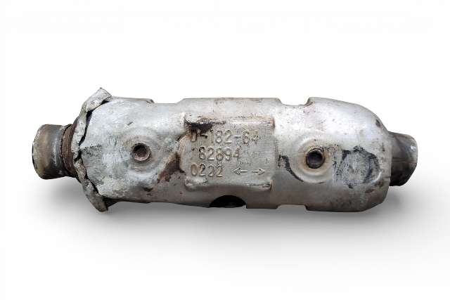 Honda Element 04-11 Exhaust Muffler Pipe w/Flex Muffler Pipe Converter 18160-PZD-S00, E074, OEM, 2004, 2005, 2006, 2007, 2008, 2009, 2010, 2011