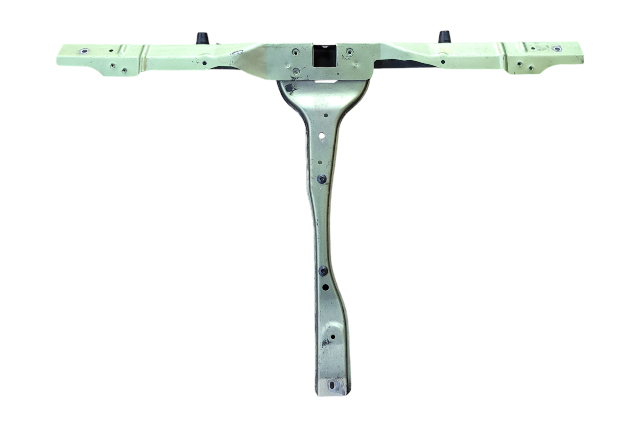 Honda Element 03-06 Radiator Upper Support Tie Bar Front Bulkhead, E074, OEM, 2003, 2004, 2005, 2006