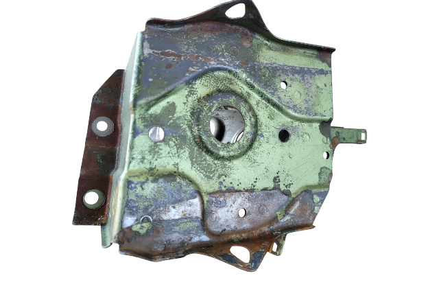 Honda Element 03-11 EX Metal Base Battery Tray 60630-SCV-A00ZZ, E074, OEM, 2003, 2004, 2005, 2006, 2007, 2008, 2009, 2010, 2011