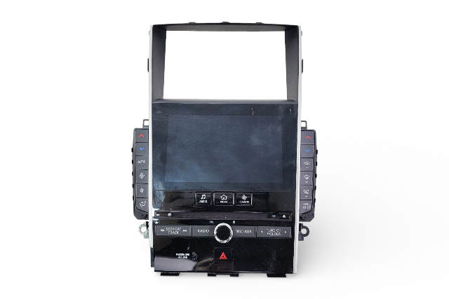 Infiniti Q50 14-20 Audio Climate Display Control Unit Module 25391-4HB5A, E075, OEM, 2014, 2015, 2016, 2017, 2018, 2019, 2020