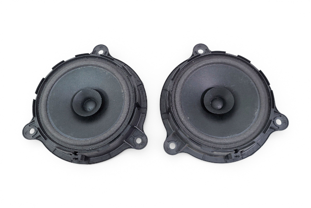 Infiniti Q50 15-21 Rear Door Speaker BOSE Left/Right Set (2) 28156-5MA0A, E075, OEM, 2015, 2016, 2017, 2018, 2019, 2020, 2021