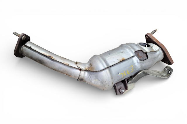 Infiniti Q50 18-23 Left Exhaust Muffler Pipe Lower Converter B0802-6HL0B, E075, OEM, 2018, 2019, 2020, 2021, 2022, 2023