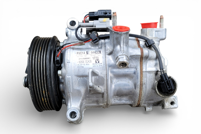 Infiniti Q50 16-21 A/C Air Conditioning Compressor 3.0L 92600-5CA0B, E075, OEM, 2016, 2017, 2018, 2019, 2020, 2021