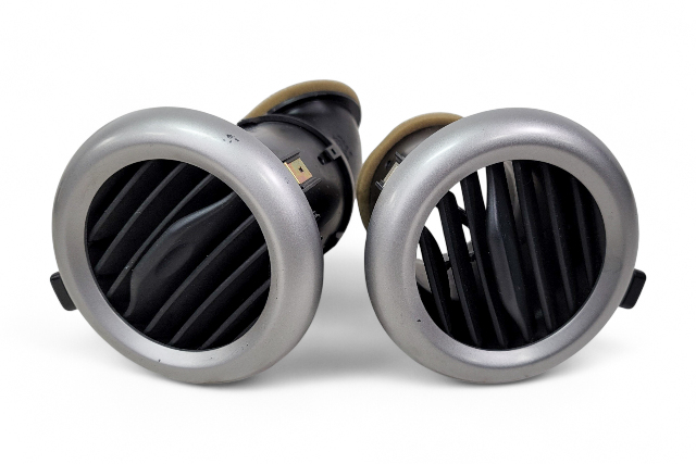 Honda Element 03-08 A/C Air Vent Panel Right/Left Set, 77620-SCV-A02ZA, 77630-SCV-A01ZA, E076, OEM, 2003, 2004, 2005, 2006, 2007, 2008